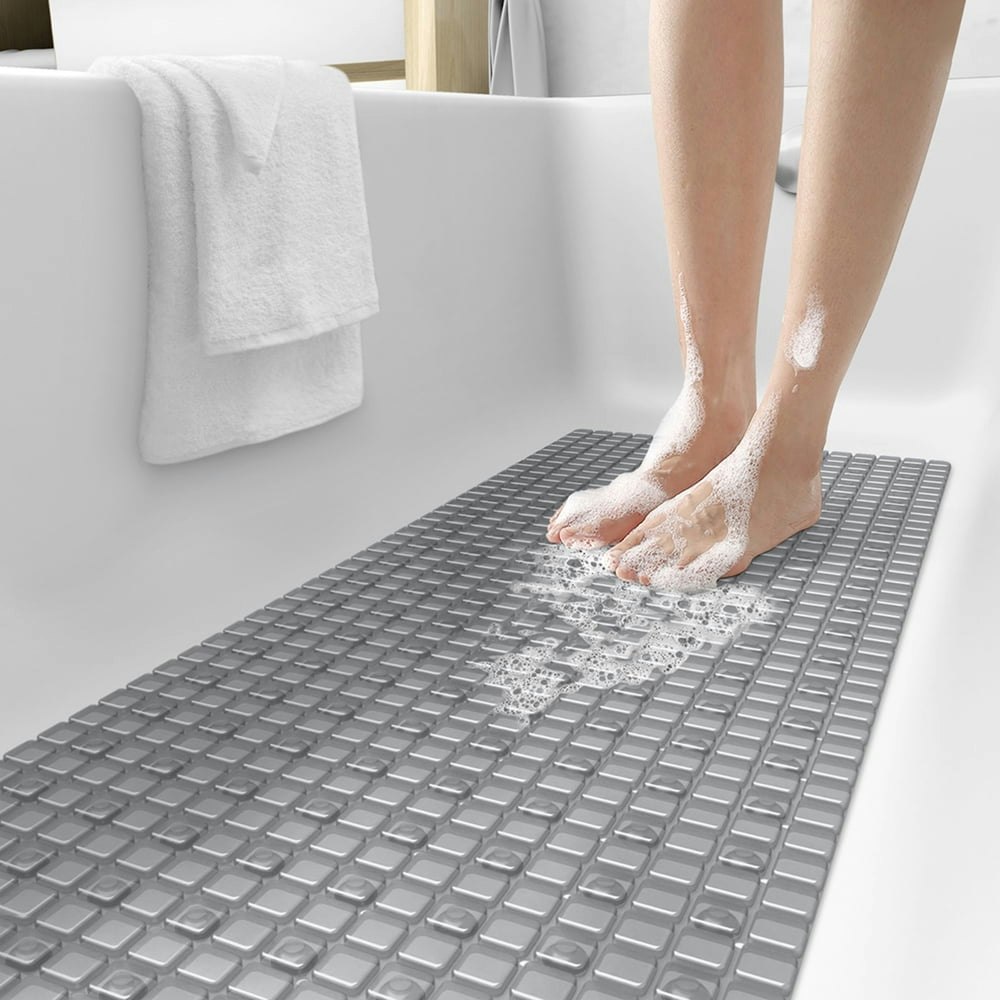 Pabube 16" x 39" Non-Slip Bathtub Mat: $10 Pabube 16" x 39" Non-Slip Bathtub Mat: $10