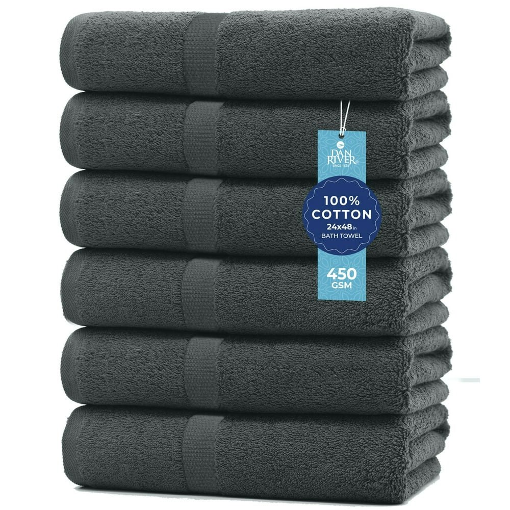 Dan River 24x48-inch Bath Towel 6-Pack: $41.49 Dan River 24x48-inch Bath Towel 6-Pack: $41.49