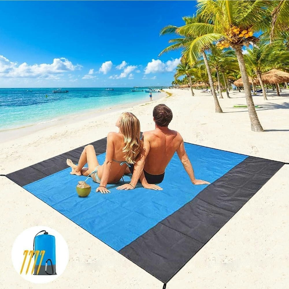 BN-Link 79" x 55" Waterproof Sandproof Beach Blanket: $7.21 BN-Link 79" x 55" Waterproof Sandproof Beach Blanket: $7.21