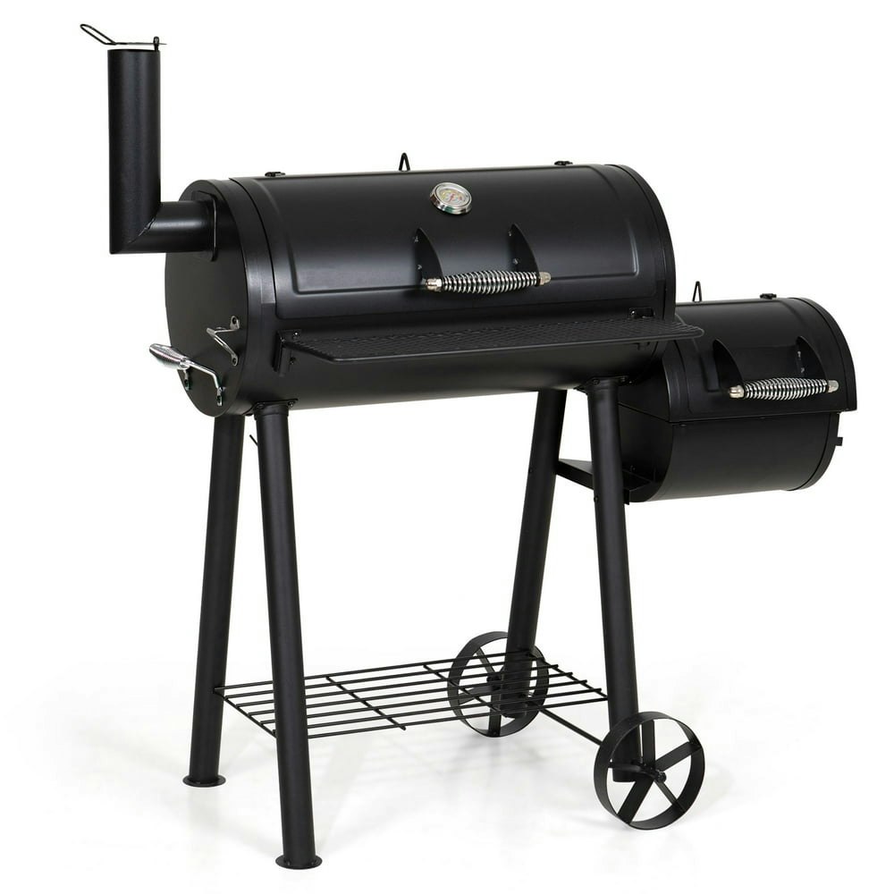 Alpha Joy Steel Charcoal Grill with Offset Smoker: $242.99