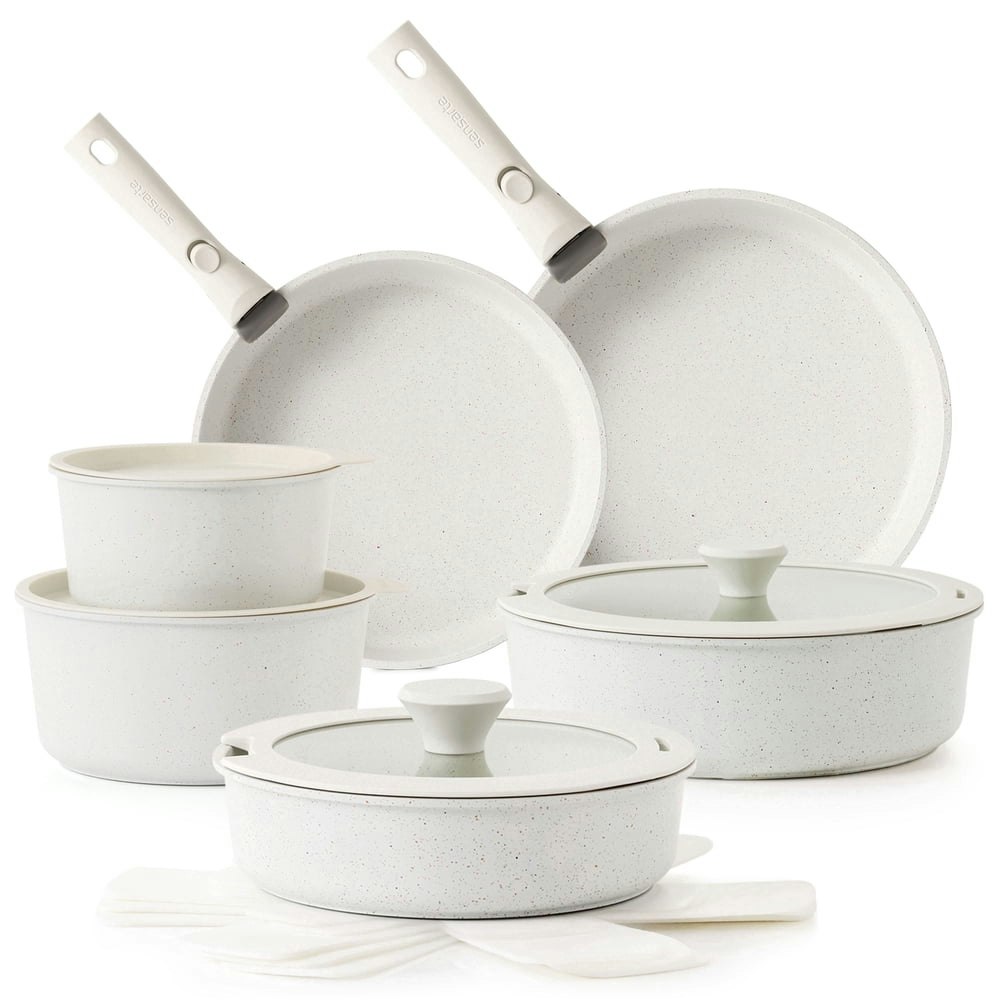 Sensarte 17-Piece Nonstick Cookware Set: $64.99 Sensarte 17-Piece Nonstick Cookware Set: $64.99