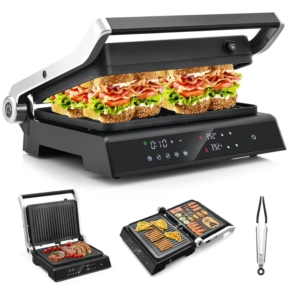 Costway Electric Panini Press Grill Sandwich Maker: $89.99