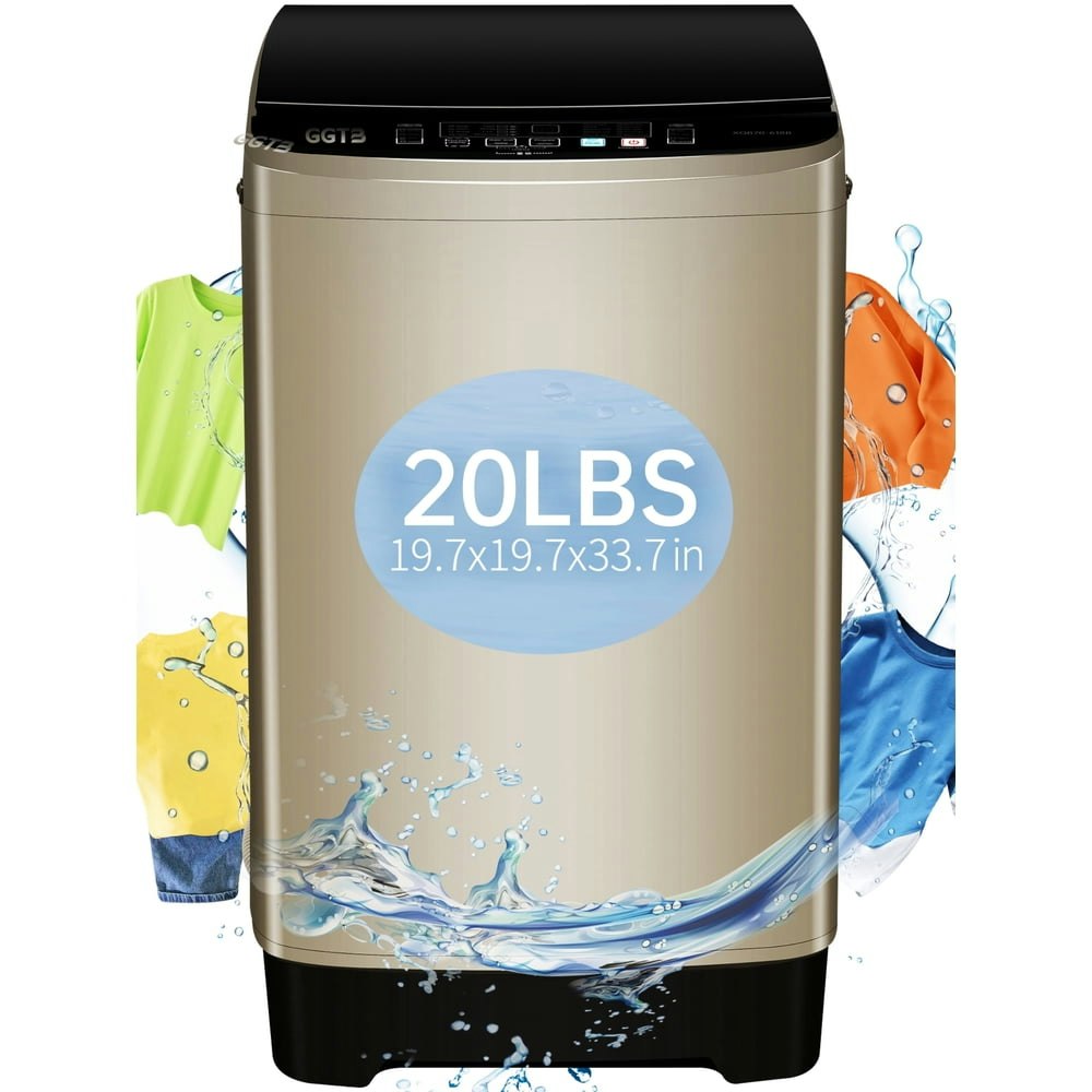 GGTB 20-lb 1.9-Cubic-Foot Portable Automatic Washing Machine: $209.99 GGTB 20-lb 1.9-Cubic-Foot Portable Automatic Washing Machine: $209.99