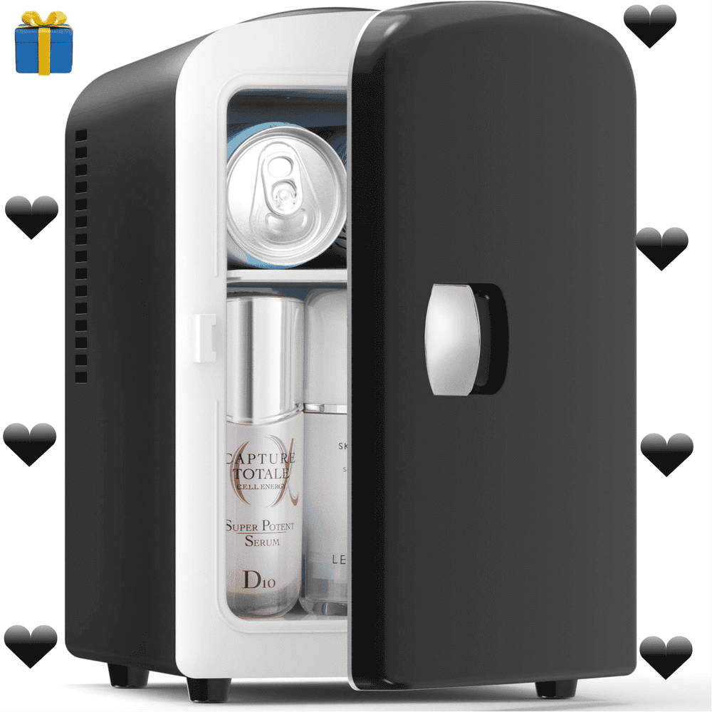 Auseo 4L 6-Can Portable Mini Fridge: $36.99