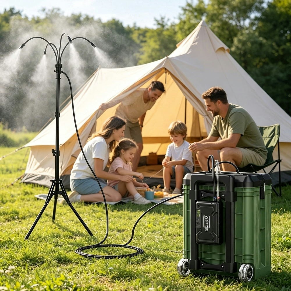 Tanbaby 4-Gallon Portable Standing Misting System: $69.99 Tanbaby 4-Gallon Portable Standing Misting System: $69.99