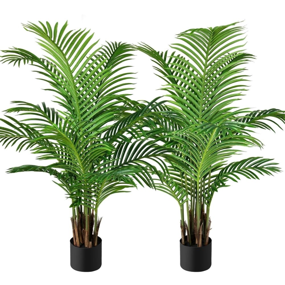 Scidweet 4-Foot Artificial Palm Tree 2-Pack: $56.99 Scidweet 4-Foot Artificial Palm Tree 2-Pack: $56.99
