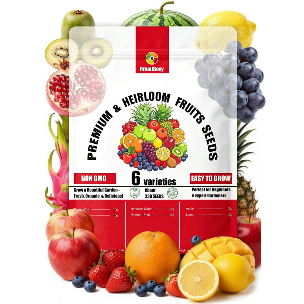 RitualBoxy 300+ Seed Fruit Heirloom Variety Bundle: $10.99 RitualBoxy 300+ Seed Fruit Heirloom Variety Bundle: $10.99