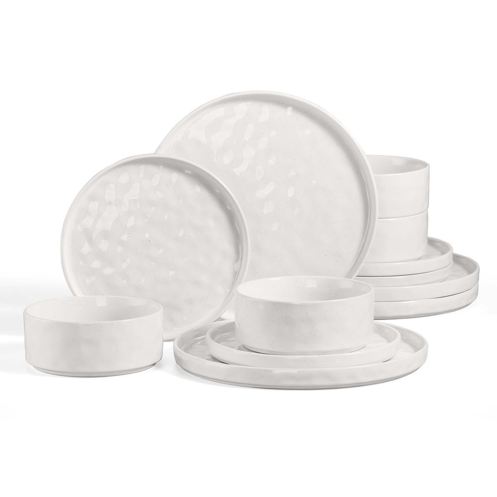 Vesteel 12-Piece Stoneware Dinnerware Set: $43.99 Vesteel 12-Piece Stoneware Dinnerware Set: $43.99