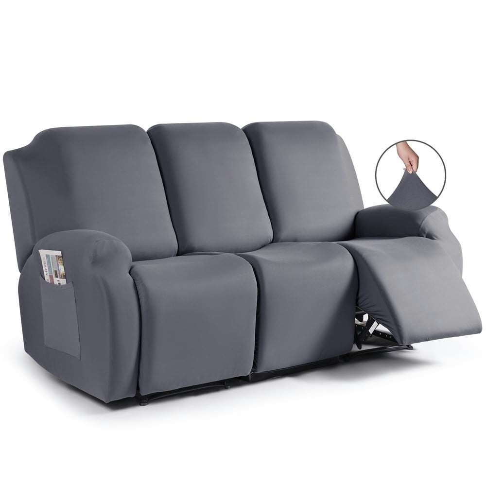 Ruaozz 3-Seat Recliner Sofa Slipcover: $50.39 Ruaozz 3-Seat Recliner Sofa Slipcover: $50.39