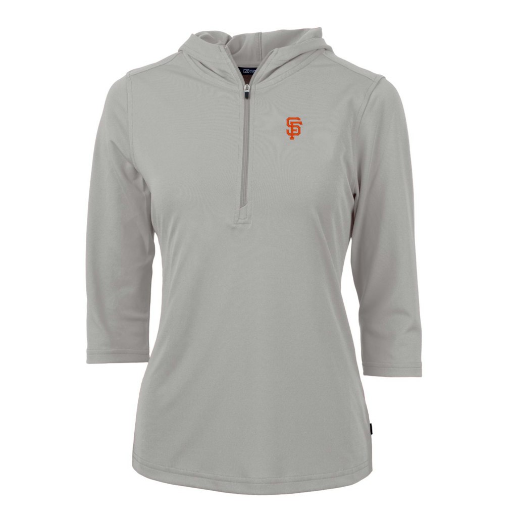 Cutter & Buck San Francisco Giants Women's Virtue Eco Pique Half-Zip Hoodie: $55.99 Cutter & Buck San Francisco Giants Women's Virtue Eco Pique Half-Zip Hoodie: $55.99