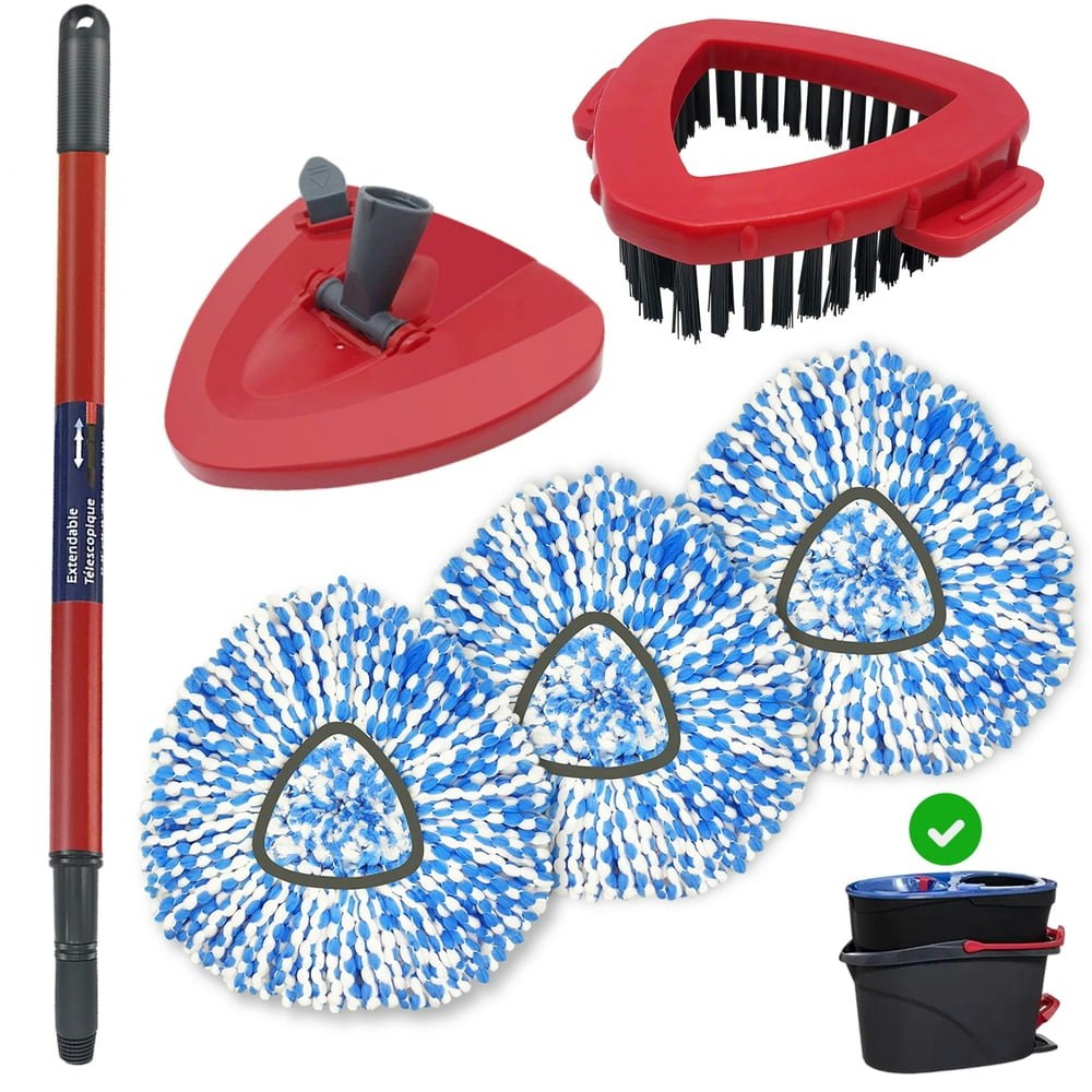 O-Cedar RinseClean Compatible 6-Piece Spin Mop Replacement Set: $24.29 O-Cedar RinseClean Compatible 6-Piece Spin Mop Replacement Set: $24.29