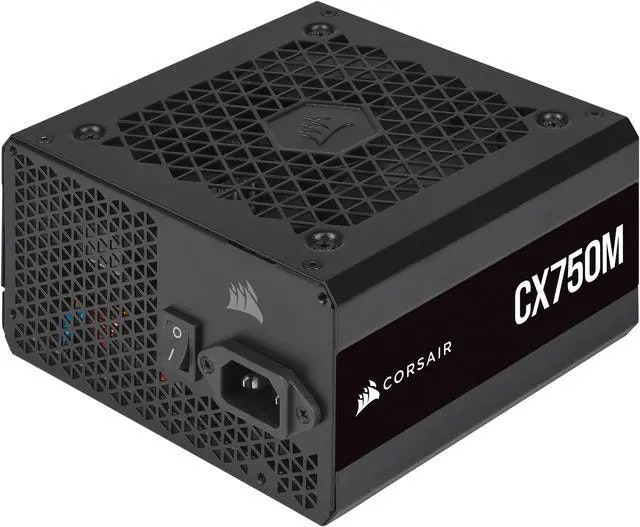 Corsair CX-M Series CX750M 750W 80 PLUS Bronze Semi-Modular Power Supply: $60