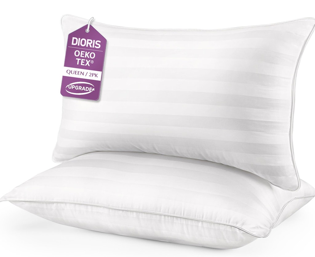 Dioris Cooling Queen Pillows 2-Pack: $27