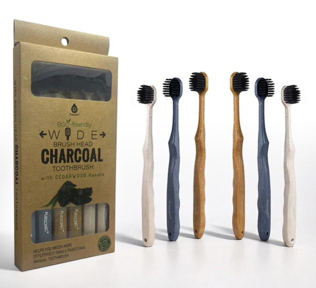 Pursonic Wide Head Toothbrush 6-Pack: $2.99