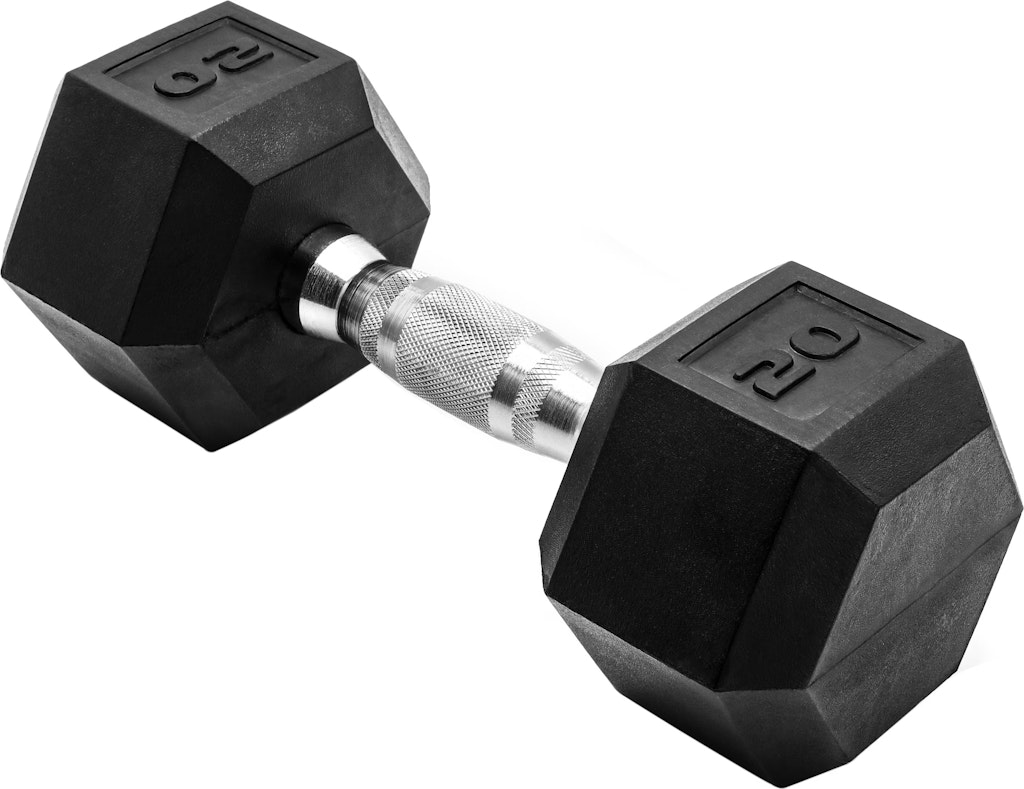 CAP Barbell 20-lb. Hex Dumbbell: $19 CAP Barbell 20-lb. Hex Dumbbell: $19