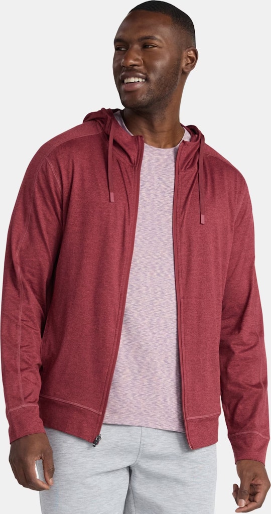 Athletic Works Men's ButterCore Full Zip Hoodie: $5