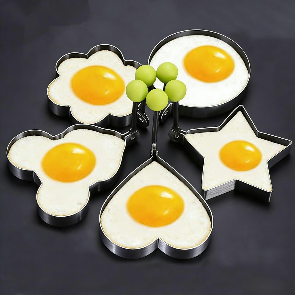 Stainless Steel Egg Rings 5-Pack: $2.66 Stainless Steel Egg Rings 5-Pack: $2.66