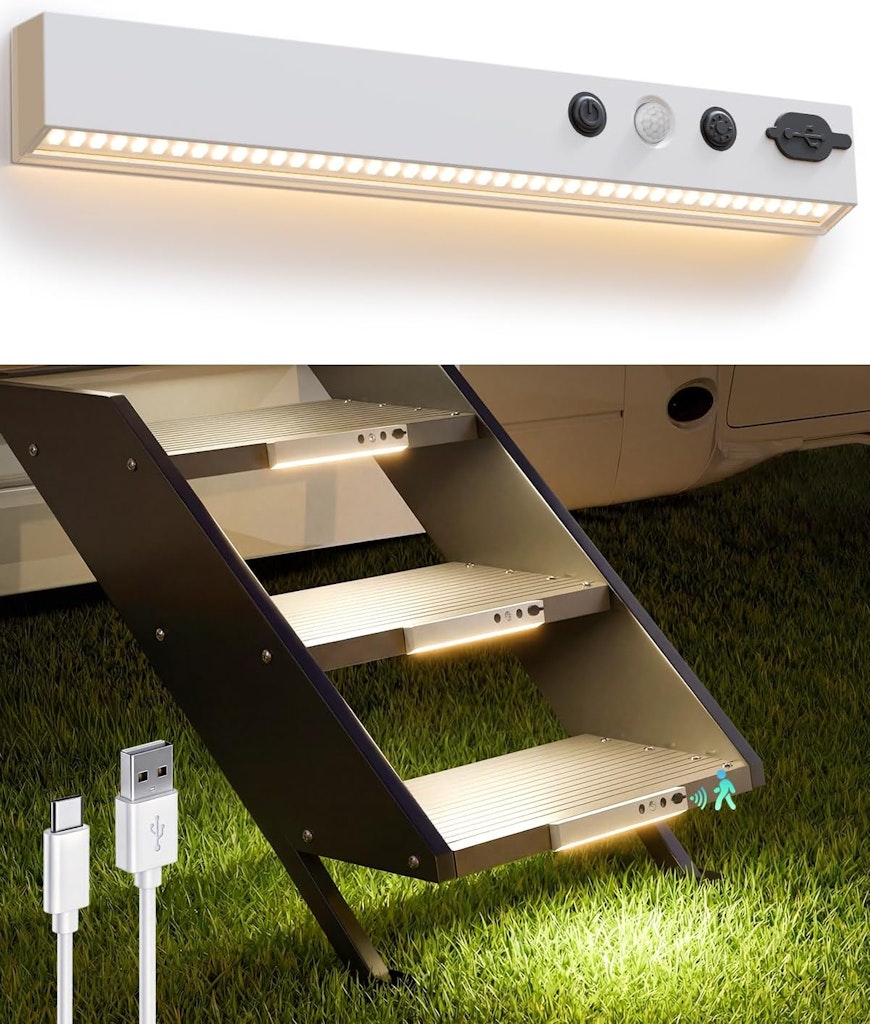 Lenoma Motion Sensor RV Step Light: $9.99 Lenoma Motion Sensor RV Step Light: $9.99