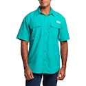 Magellan Outdoors Men's Laguna Madre Short Sleeve Fishing Shirt for $20