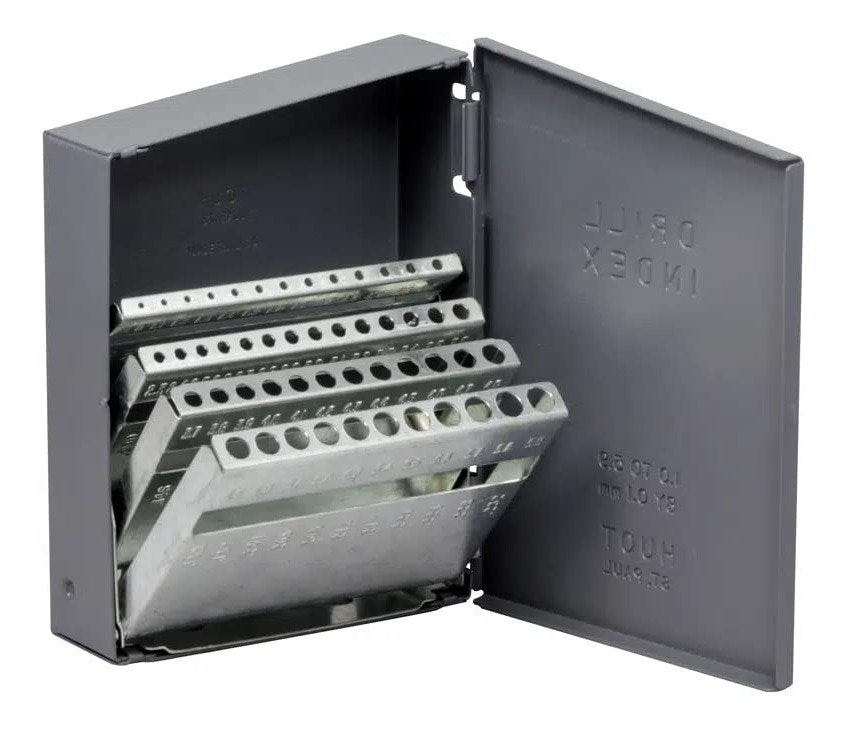 Drill America 1mm-5mm Drill Bit Index Case: $12