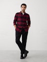 Banana Republic Factory Men's Standard-Fit Heavyweight Flannel Shirt for $16 in cart + free shipping w/ $50