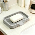 Silicone Soap Dish: 78 cents + free shipping w/ $25