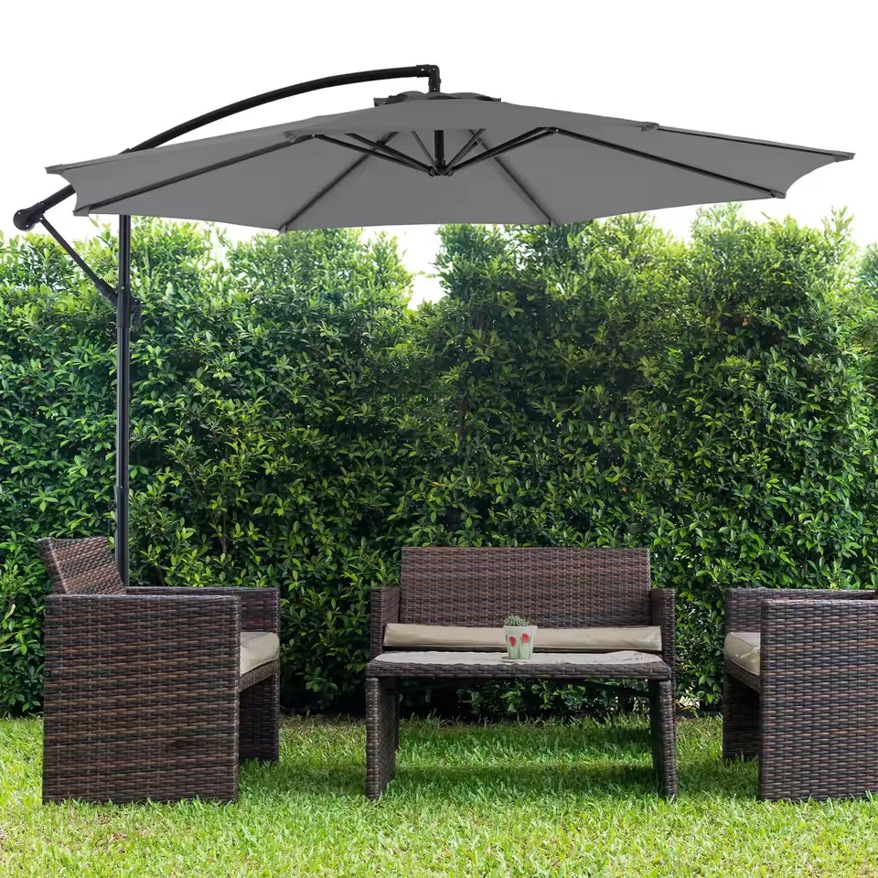 JHK 10-Foot Cantilever Patio Umbrella w/ Tilt Adjustment: $57 JHK 10-Foot Cantilever Patio Umbrella w/ Tilt Adjustment: $57