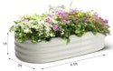 Himiss Galvanized Steel Raised Garden Bed 2-Pack for $46 + free shipping