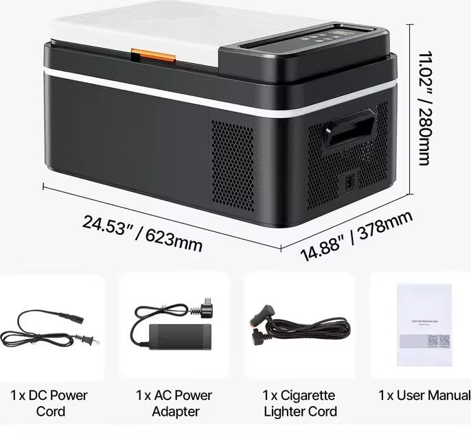 Succebuy 20L Portable Electric Freezer/Refrigerator: $86.99