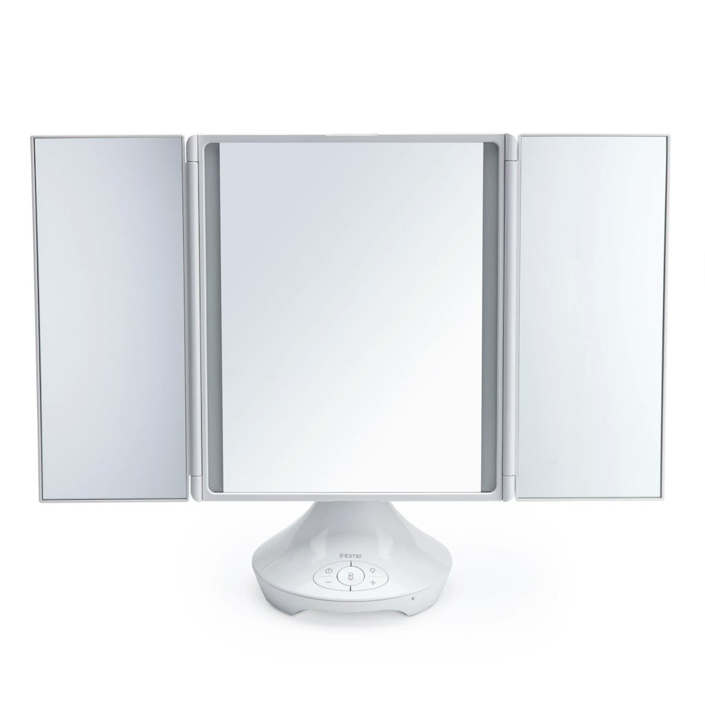 iHome Beauty Trifold Vanity Mirror w/ Bluetooth Speaker: $10 iHome Beauty Trifold Vanity Mirror w/ Bluetooth Speaker: $10