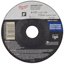 Milwaukee 4-1/2" x 1/4" x 7/8" Grinding Wheel for $1.70 + free shipping