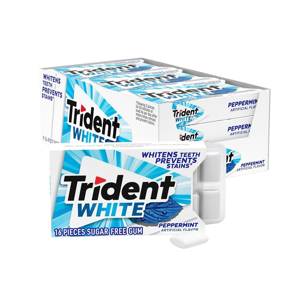 Trident White Peppermint Sugar-Free Gum 9-Pack: $4.94 via Sub & Save