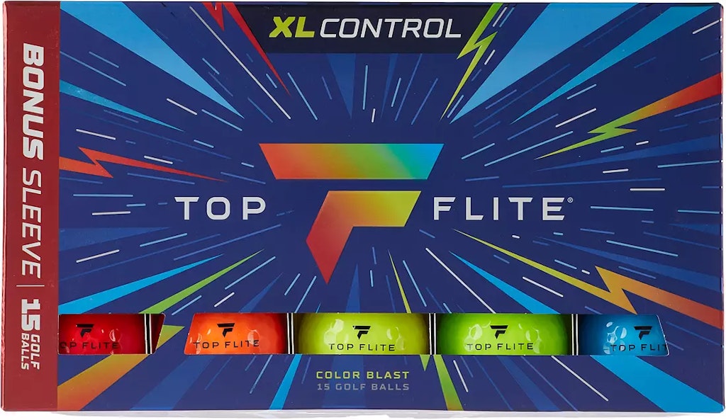 Top Flite XL Control Golf Balls 15-Pack: $9.98 Top Flite XL Control Golf Balls 15-Pack: $9.98