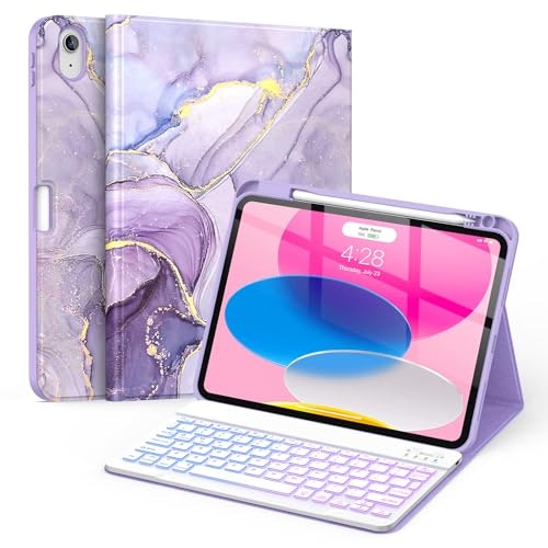 Soke iPad 11th/10th Generation Keyboard Folio Case: $23.99