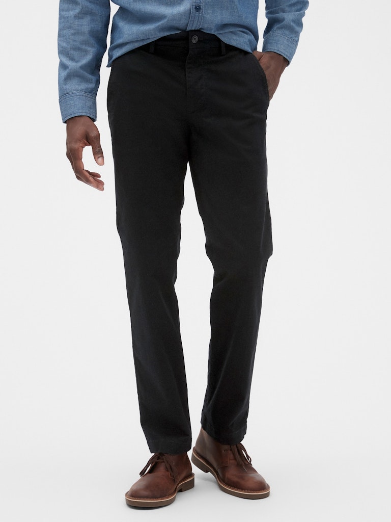 GapFlex Essential Straight Fit Khakis: $23.99 GapFlex Essential Straight Fit Khakis: $23.99