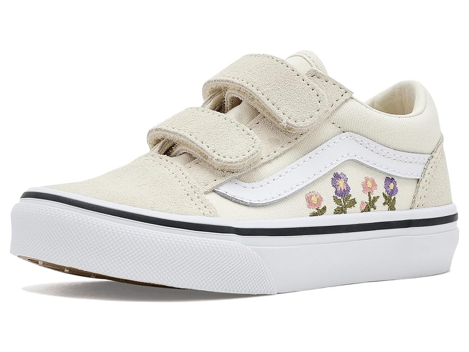 Vans Old Skool V Kids Floral Embroidery Shoes: $48 Vans Old Skool V Kids Floral Embroidery Shoes: $48