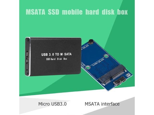 mSATA to USB 3.0 SSD Enclosure: $24.50 mSATA to USB 3.0 SSD Enclosure: $24.50