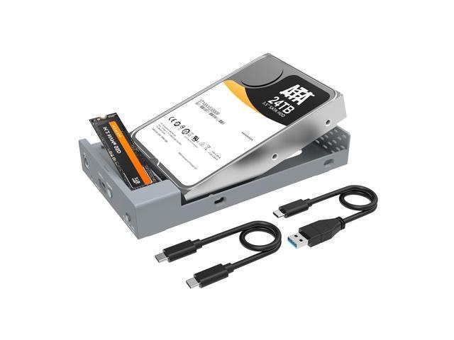 Maiwo Dual Bay M.2 NVMe and SATA SSD/HDD Enclosure: $59.99 Maiwo Dual Bay M.2 NVMe and SATA SSD/HDD Enclosure: $59.99
