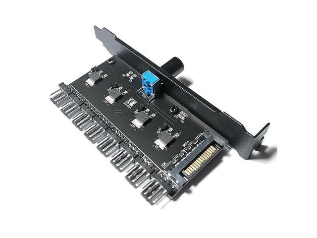 8-Channel PWM PC Cooling Fan Control Hub: $25.52