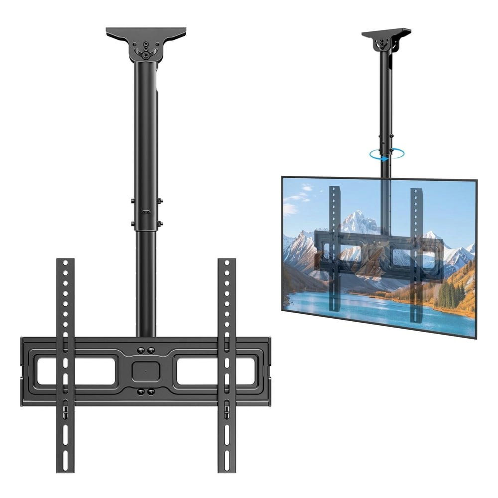 MountFTV Ceiling TV Mount for 26-70 Inch TVs: $26.99