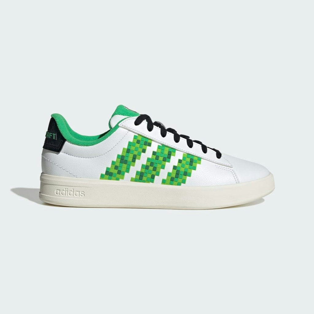 Adidas Minecraft Grand Court 3.0 Shoes: $75 Adidas Minecraft Grand Court 3.0 Shoes: $75