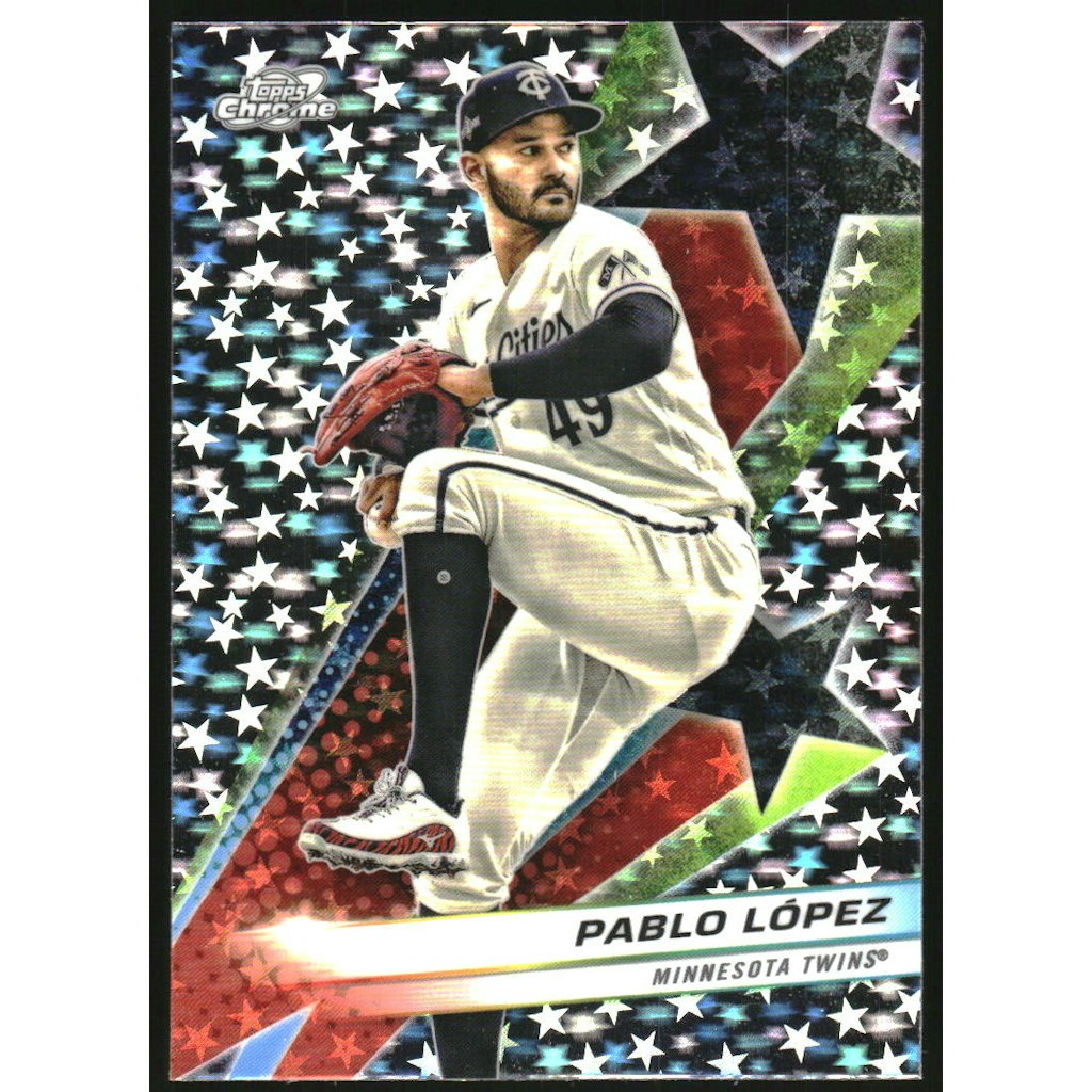 2024 Topps Cosmic Chrome Starfractor Pablo Lopez Card #SF76: $12 2024 Topps Cosmic Chrome Starfractor Pablo Lopez Card #SF76: $12