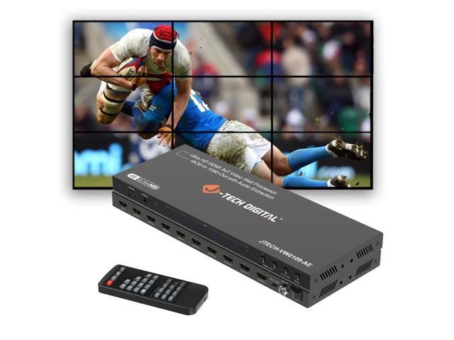 J-Tech Digital 3x3 Video Wall Controller: $159.99 J-Tech Digital 3x3 Video Wall Controller: $159.99