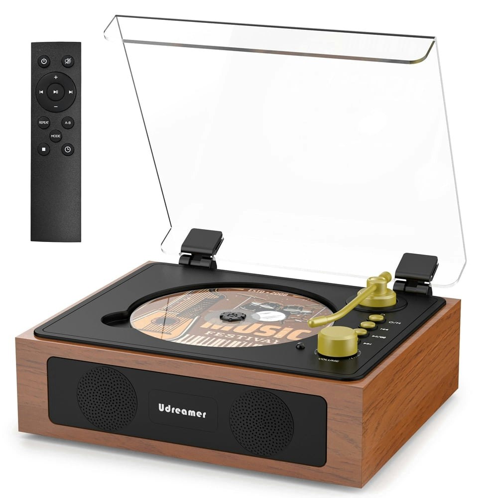 Udreamer Portable Bluetooth CD Player: $38.59