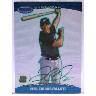 2004 Bowman's Best Vito Chiaravalloti Green Rookie Autograph Card: $14 2004 Bowman's Best Vito Chiaravalloti Green Rookie Autograph Card: $14