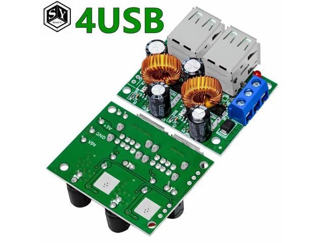 A5268 4-Port USB Step-Down Power Supply Converter Module: $15.40