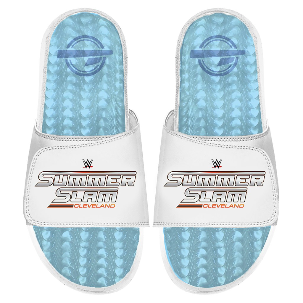 ISlide WWE SummerSlam 2024 Gel Slide Sandals: $48.75 ISlide WWE SummerSlam 2024 Gel Slide Sandals: $48.75
