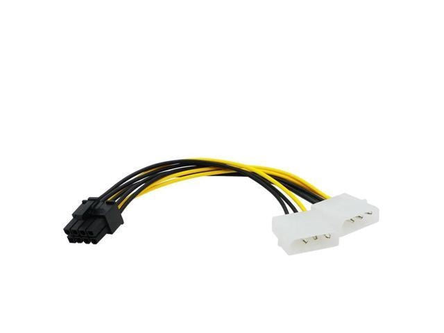 8-Pin to Dual 4-Pin PCI Express Graphics Card Power Cable: $13.58 8-Pin to Dual 4-Pin PCI Express Graphics Card Power Cable: $13.58