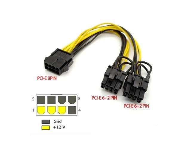 PCI-Express 8-Pin to Dual 8-Pin Graphics Card Power Adapter Cable: $26.39 PCI-Express 8-Pin to Dual 8-Pin Graphics Card Power Adapter Cable: $26.39
