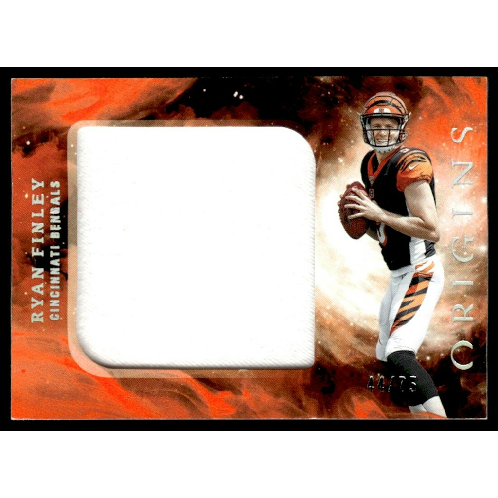 2019 Panini Origins Ryan Finley Rookie Jumbo Jersey Card: $10 2019 Panini Origins Ryan Finley Rookie Jumbo Jersey Card: $10